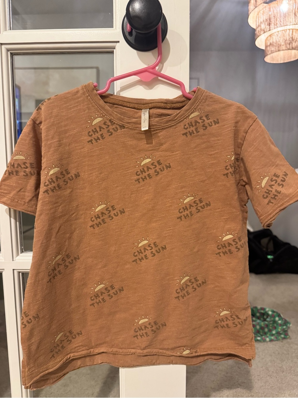 Rylee + Cru Brown 'Chase The Sun' Short Sleeve Tee